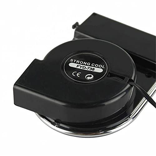 Mini Vacuum Strong Cool Air Extract Notebook Laptop Cooling Cooler Fan Pad Gaming