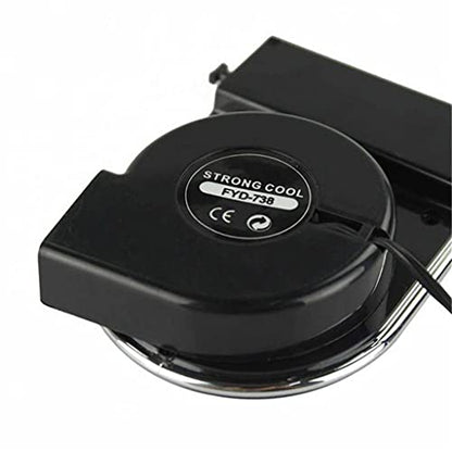 Mini Vacuum Strong Cool Air Extract Notebook Laptop Cooling Cooler Fan Pad Gaming