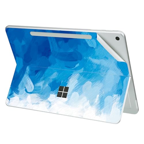 Protective Cover Skin Decal Sticker for Surface Pro 12" [Blue Paint] | Easy Bubble-Free Apply, 2025 Copilot PC, Matte Finish, Anti-Scratch, Anti-Fingerprint, Residue-Free, Full Body Vinyl Wrap - color: Blue Paint, size: Surface Pro 12"