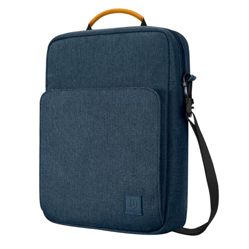 Dadanism 9-11 Inch Tablet Sleeve Bag Carrying Case with Shoulder Strap for iPad 10th Gen 10.9", iPad (A16) 11", i Pad 9/8/7th 10.2", i Pad Air/Pro 11", i-Pad Air 5/4, Galaxy Tab A9+ Plus 11", Indigo | Fits iPad (A16) 11", iPad 10th Gen 10.9", iPad Air M4/