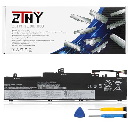 L22M3PG5 L22L3PG5 Battery Replacement for Lenovo ThinkPad E14 Gen 5 Gen 6 | ThinkPad E16 Gen 1 Gen 2 2023 2024 Laptop L22B3PG5 L22D3PG5 L22B3PG4 L22D3PG4 L22M3PG4 L22X3PG4 Battery 11.52V 57Wh 4948mAh - size: 11.54*3.15*0.25 inch L22M3PG5