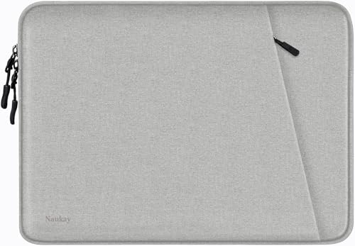 Laptop Sleeve Case 13.3 inch, Shockproof Protective Computer Cover with Accessories Pocket, Laptop Bag Compatible with MacBook Air/Pro 13-13.3 inch, Compatible for MacBook Pro 14 inch, Gray - color: Gray, size: 13.3 inch
