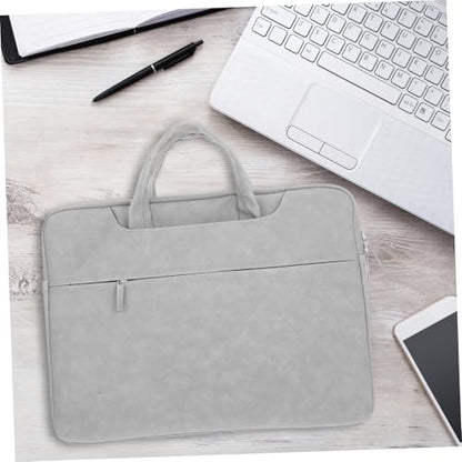 Laptop Sleeve Case for Notebooks Pu Protective Travel Bag with Front Pocket Lightweight Design for Business College and Office Use