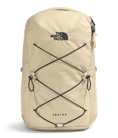 The North Face Jester Everyday Laptop Backpack, Gravel/Blk, OSFA | Commuter Travel Bag, Laptop Sleeve, Water-Repellent - color: Gravel/Tnf Black