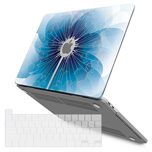 IBENZER Compatible with MacBook Pro 13 Inch Case M2 M1 2026 2025 2024 2023 2022 A2338 A2289 A2251 A2159 A1989 A1706 A1708, Hard Shell Case & Keyboard Cover for Mac Pro 13, Dandelion, T13PGY+1 - color: Dandelion