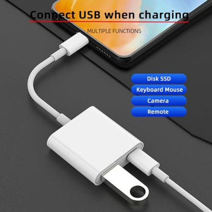chenyang 2 in 1 USB C to USB 3.0 Socket OTG Adapter with PD 24W Charge for Laptop Tablet Phone - style: USB3.0 2-in-1