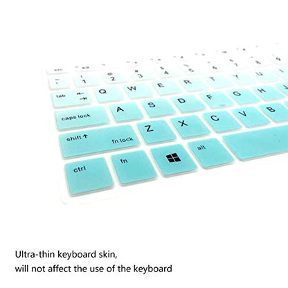 Keyboard Cover for 15.6" HP ProBook 450(G5/G6/G7) 455(G5/G6/G7) 650 (G4/G5/G7),17.3" HP ProBook 470 G5 (Not Fit HP ProBook 450/455 G9 G8 G4 G3 G2 G1, ProBook 650 G8 G3 G2 G1)-MintGreen - color: MintGreen