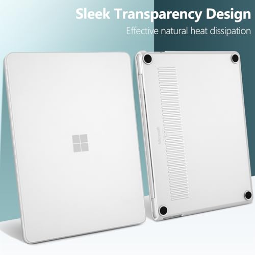 Batianda Case for Microsoft Surface Laptop 13 inch 2025-2026, Matte White | Fits Model 2095, Lightweight Slim Hard Shell with Scratch-Resistant Protection, Easy Installation, Precision Fit - color: Matte white