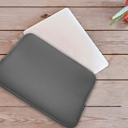 15" Soft Sleeve Laptop Case Grey - color: Grey, size: 15"