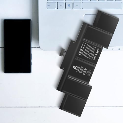 99.5Wh A1618 A1494 Laptop Battery for A1618 A1494 P/N:020-00079 02000079 for MacBook Pro 15" Inch Retina A1398 (Mid 2015 Mid 2014 Late 2013 Early 2015), NOT fit for: A1398 (Mid 2012 Early 2013) - size: 8.27*3.78*0.28inch A1618