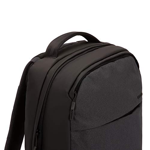 Incase Compact City Backpack – 18L Everyday Travel Tech Backpack and Laptop Bag for Work or School – Three Pockets, 16” Padded Laptop Sleeve, Quick Access Pocket – Black - color: Black