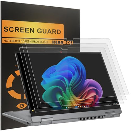 KEANBOLL 3 Pack Designed for 2024 New Lenovo IdeaPad 5x 14 2-in-1 & IdeaPad 5 / 5i 2-in-1 14 Touchscreen Laptop Screen Protector, (14 inch) Anti Glare and Anti Fingerprint (Matte) Shield