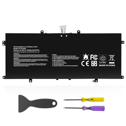 TREE.NB 67Wh C41N1904 Battery Replacement for ASUS ZenBook 14 UX425 UX425UA UX425EA UX425JA 13 UX325EA UX325JA UM325SA UX363EA UX363JA Flip S UX371 UX393 UX393EA UX371EA S14 S435 - size: 10.79x4.53x0.2inch C41N1904