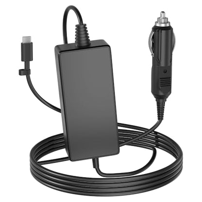 Car Charger USB C 100W 12V Compatible with Lenovo/HP/Dell/Acer/Asus/MacBook/Samsung/MSI/LG Surface Pro 11 10 9 8 7+ Google Chromebook Laptop, iPad, ROG Ally, Legion Go Other Type-C Devices