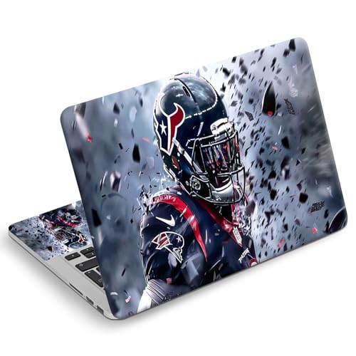 Universal Laptop Skin Sticker Decal, Compatible with MacBook HP Dell Lenovo 12"-15.6", Reusable Vinyl Notebook Cover 3PCS Set, High-Recognition Film-Tom Brady Footabll - color: Tom Brady Footabll