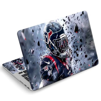 Universal Laptop Skin Sticker Decal, Compatible with MacBook HP Dell Lenovo 12"-15.6", Reusable Vinyl Notebook Cover 3PCS Set, High-Recognition Film-Tom Brady Footabll - color: Tom Brady Footabll