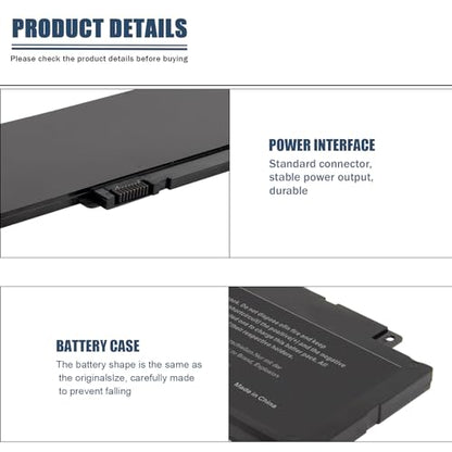 Futurebatt F7HVR Notebook Battery 14.8V 58WH Replaceable for Dell Inspiron 15 7537 Dell Insprion 17 7737 Series - size: F7HVR 11.61 5.51 0.98in