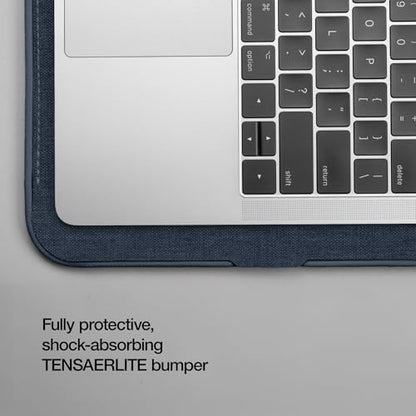 Incase ICON Sleeve with Woolenex - MacBook Air 13 inch Case - M5 2026, M4 2025, M3 M2 2024-2022 - Fitted MacBook Case, Laptop Sleeve, Hard Cover, Durable, Lightweight - Heather Navy - color: Heather Navy