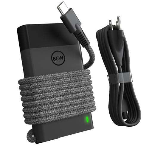 New Slim 65W Watt USB Type C Laptop Charger Compatible with HP Spectre X360, Envy X360, Computer Chromebook EliteBook X360 OmniBook Zbook ProBook Elite X2 Power Cord Replacement AC Adapter | for HP Spectre X360 Computer Chromebook EliteBook OmniBook Zbook