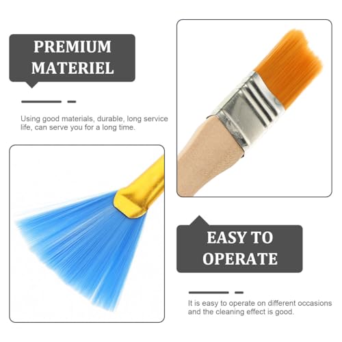 Soft Bristle Computer Cleaning Brush Set 10 Pieces for Electronics Dust Removal Keyboard Laptop Fan Cleaning Kit Portable Anti-Static Tools for Detailed Maintenance