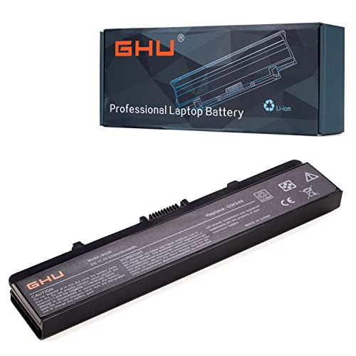 GHU New Laptop Battery 58Wh Replacement for K450N XR693 X284G RU586 RN873 GW240 M911G Compatible with Dell Inspiron 1440 1750 1525 1526 1545 1546 PP29L PP41L Part 312-0844 C601H GW252 HP297 - style: 58 Wh/1525 1526
