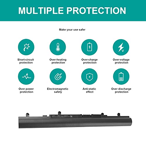 Fancy Buying AL12A32 AL12A72 Laptop Battery Replacement for Acer Aspire V5 V5-431 V5-471 V5-471P V5-531 V5-571 V5-571P V5-571-6605 E1 E1-522 E1-532 E1-572 E1-572G E1-510 E1-510P 4ICR17/65 - size: 10.3*1.56*0.85inch V5