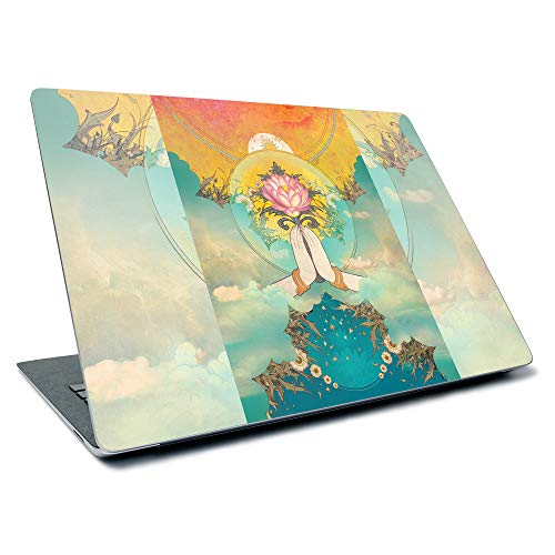 MightySkins Skin for Microsoft Surface Laptop 3 13.5" (2019) - Divine Offering | Protective, Durable, and Unique Vinyl Decal Wrap Cover | Easy to Apply, Remove, and Change Styles | Made in The USA - color: Divine Offering