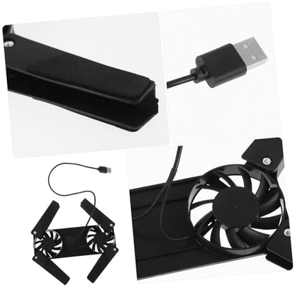 Laptop Cooling Pad with Air Cooling System Portable and Lightweight Laptop Holder for Gaming and Office Use Durable Design for Enhanced Heat Dissipation and Space Saving
