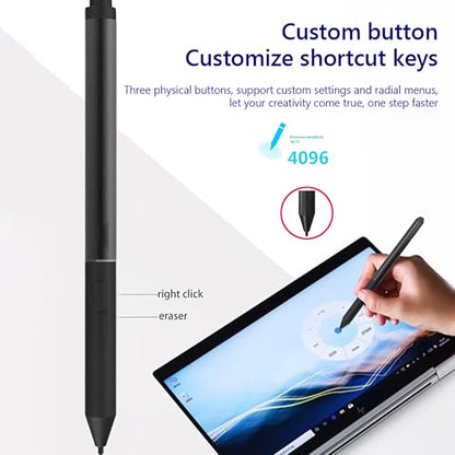 Stylus Pen for HP Elite x2 1013 G3, EliteBook x360 1020 G2, EliteBook X360 1030 G2 G3, Pro x2 612 G2ADDP0221002 ADDP0221006 Stylus Pen Compatible L08263-003 - color: Silver, style: L08263-003