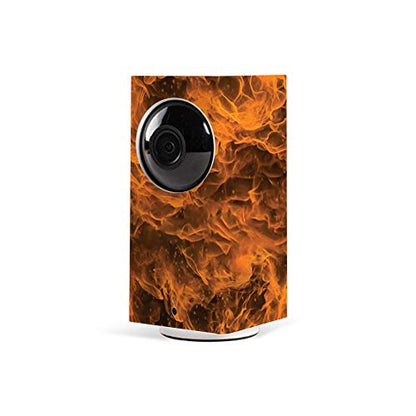 MightySkins Skin Compatible with Wyze Cam Pan - Burning Up | Protective, Durable, and Unique Vinyl Decal wrap Cover | Easy to Apply, Remove, and Change Styles | Made in The USA - color: Burning Up