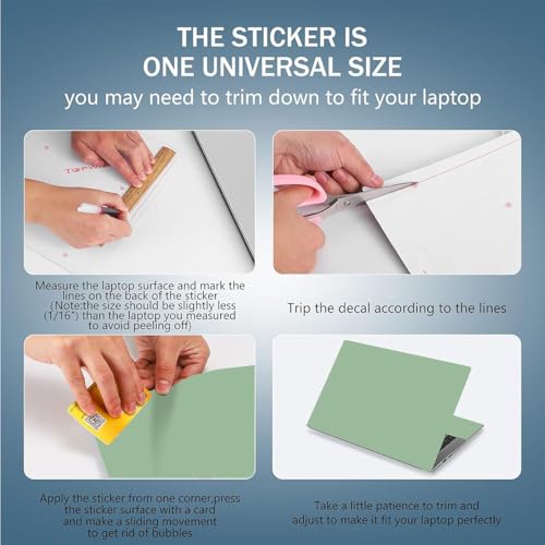 11.6 13 13.3 14 15 15.6 inches Netbook Laptop Skin Sticker Cover Decal Reusable Protector for Laptop Notebook chromebook Skin W-NEK-63 - color: W-NEK-63