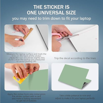 11.6 13 13.3 14 15 15.6 inches Netbook Laptop Skin Sticker Cover Decal Reusable Protector for Laptop Notebook chromebook Skin W-NEK-63 - color: W-NEK-63