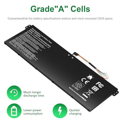 AP18C8K Laptop Battery Compatible with Acer Aspire 5 A514-52 A514-54 7 A715-42G Swift 3 SF314-42 SF314-57 SF314-57G SF314-58 SF314-59 Chromebook CB315-3H 314-C933 TravelMate P2 TMP215-52 A514-52-58U3 - size: 10.24*3.46*0.24inch
