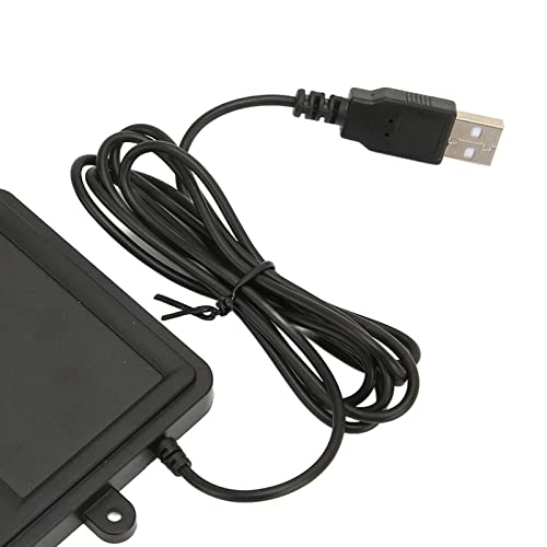 DAN&DRE Wired USB Touchpad High Sensitivity 2 Design Black Portable Trackpad Laptop Desktop Home Office