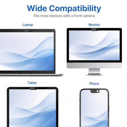 Webcam Cover Slide, Ultra Thin Camera Cover for Lapto Security Blocker for Computer and Camera（6 Pac）