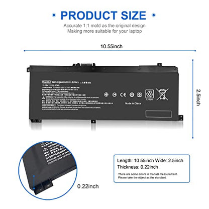 SA04XL L43267-005 Battery for HP Envy X360 Battery Replacement 15m-dr0011dx,Convertible 15-dr1xxx battery,15m-dr0xxx sao4xl 15m-dr 15m-ds 15t-dr 17m-cg 15m-dr0012dx 15m-dr1012dx 15t-dr100 15m-dr1011dx - size: SA04XL