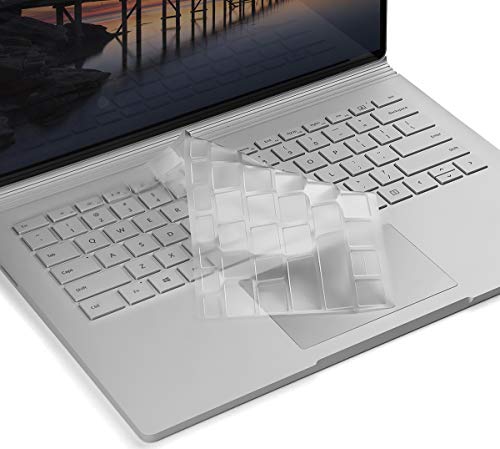 Premium Ultra Thin Keyboard Cover for Microsoft Surface - 2018/2017 Laptops, Surface Book 3/2/1 13.5/15 inch, Accessories (US Layout) - size: Surface Book 3/Book 2/Laptop 2