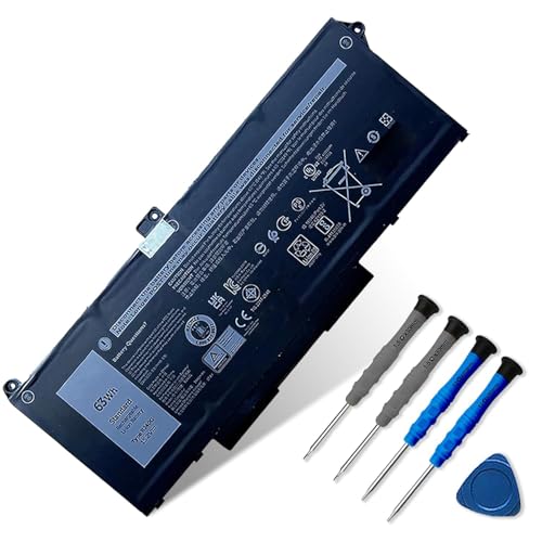 63Wh RJ40G 4-Cell Laptop Battery Compatible with Dell Latitude 14 5420 Latitude 15 5520 Precision 15 3560 Series Notebook P137G P137G001 P104F P104F001 0WK3F1 0M3KCN 005R42 15.2V 3941mAh - size: 9.74*3.87*0.24 inch RJ40G