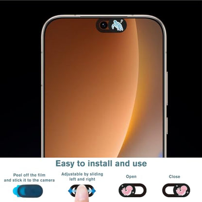 6Pcs 6 Styles Abstract Ocean Camera Cover 0.04 Inch Privacy Guard Accessories, Computer Camera Cover Cute Sea Turtle Jellyfish Pattern for Desktop Loptop Tablet Notebook Mini PC Office Use - color: Jellyfish