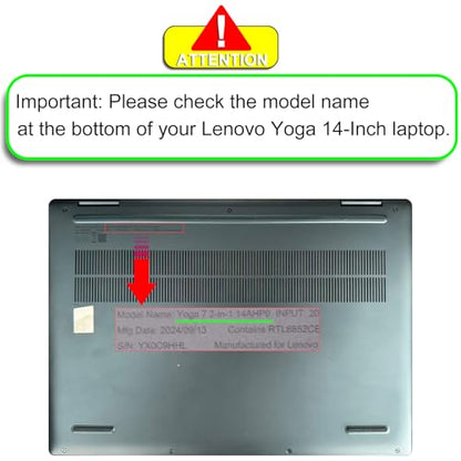 KEANBOLL 2 Pack Anti Blue Light Screen Protector for Lenovo Yoga 7 / 7i 14 Inch 2-in-1 Touchscreen Laptop (/14IML9/14AHP9/14ARP8/14IRL8), Anti Glare and Anti Fingerprint Shield - color: Anti Blue Light