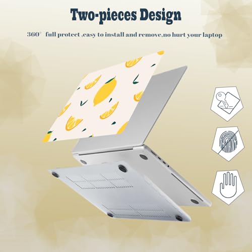 Laptop Shell for MacBook Air 11 inch Case 2015 2014 2013 2012 2011 2010 Release Model A1465 A1370,Air 11.6" Snap on Protective Laptop Hard Case & Keyboard Cover,Lemon - color: Lemon, size: Air 11" 2010-2015(A1370/A1465)