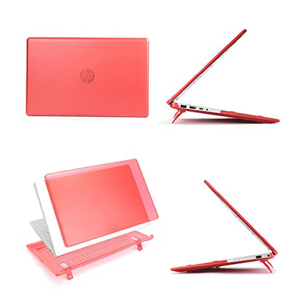 mCover Case Compatible ONLY for 2021-2023 17.3" HP Laptop 17-CNxxxx Series (No DVD Drive) Windows Laptop Computer - Red - color: Red