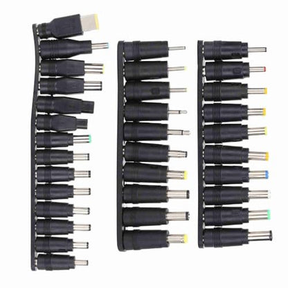 34Pcs DC Connector Power Plugs 5.5x2.1mm Female Base - Universal Laptop Charger Connector Adapter Tips