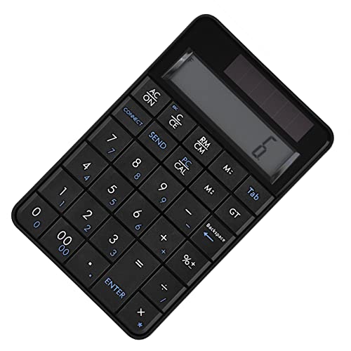 Keenso LCD Display Mini 2-in-1 29 Keys Wireless Numeric Keypad Calculator for Improved Work Efficiency