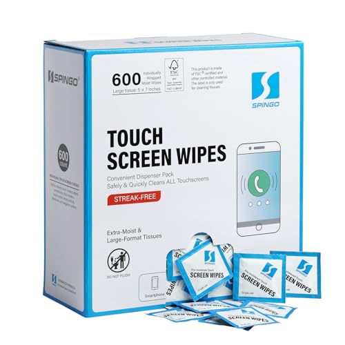 600 Count Screen Wipes, Screen Cleaner Wipes for Electronics, Touchscreens - size: 600 count