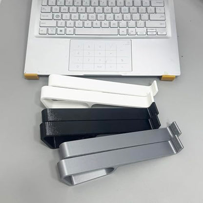Stable Laptop Holder Improves Typing Angles and Reduces Neck Strain Laptop Stands Notebook Stand - color: Grey