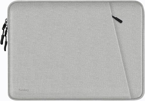 Laptop Case 14 inch, Shockproof Protective Computer Bag with Accessories Pocket, Portable Laptop Sleeve Compatible for 14 inch MacBook Air/Pro, Dell, HP, Acer, Asus, Lenovo, Gray - color: Gray, size: 14 inch