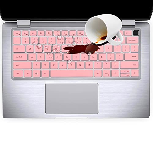 Keyboard Cover Skin for Dell Latitude 3440 3450 5450 5440 5430 5431 5420 14", Latitude 14" 7450 7440 7430 7420 7410 9420 9430, Latitude 16" 7650 7640, Latitude 9520 9510 7520 15.6" 2024-2022-Pink - color: Pink