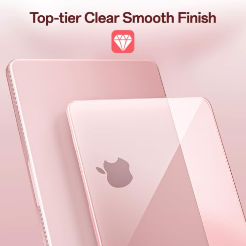 Case Compatible with MacBook Neo 13 inch 2026 (Model A3404), Scratch Resistant Protective Hard Shell Cover, Crystal Blush - color: Crystal Blush