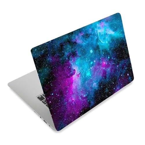 3D Print Laptop Skin Vinyl Sticker Decal, 12" 13" 13.3" 14" 15" 15.4" 15.6 inch Laptop Skin Sticker Cover Art Decal Protector Fits HP Dell Lenovo Compaq Apple Asus Acer (Galaxy) - color: Galaxy